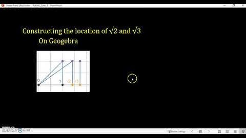 Constructing Root 2 and Root 3