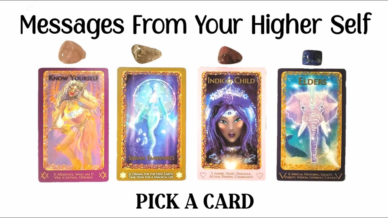 PICK A CARD 💛 Messages From Your Higher Self 🙏🏻 - YouTube