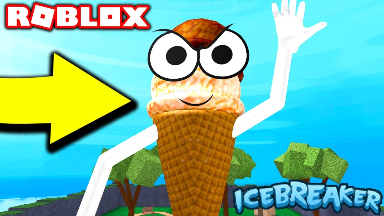 Ice Cream Boss Battle In Roblox Roblox Icebreaker Youtube - fighting a giant ice cream cone on roblox ice breaker