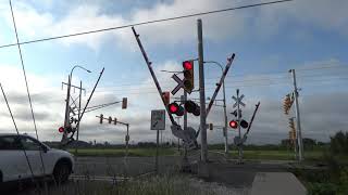 Upgraded Crossing | Railroad Crossing | Lingan Road, Sydney, NS (Video 2)