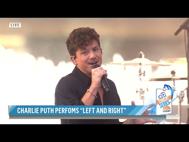 Charlie Puth - Left And Right (Live from The TODAY Show) class=