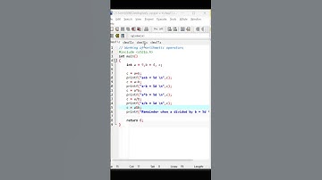 Class 10 |Arithmetic Operators && Increment Operator in C Language | #cprogramming