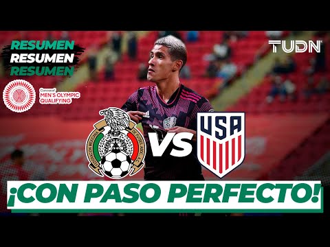 Resumen y goles | México vs Estados Unidos | Preolímpico Tokyo 2020 | TUDN