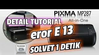 Cara memperbaiki printer canon pixma mp237 blink 7 kali