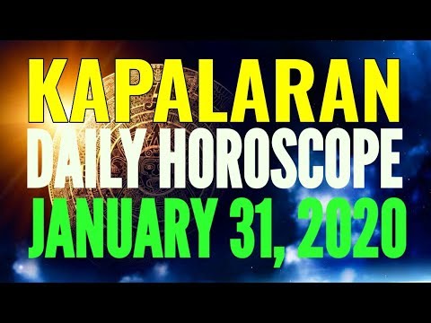 Video: Horoscope For January 31, 2020