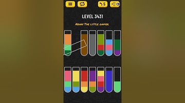 Water sort puzzle level 3431