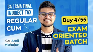 Final IDT - Day 4 Supply | Regular cum Exam Oriented Batch | CA Amit Mahajan