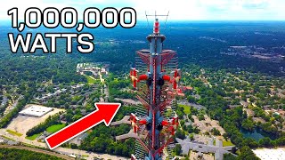 Exploring a 1 MILLION Watt FM Tower