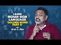 Learn Indian Sign language "BASIC 25 WORDS" Part II