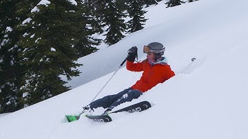 How to Ski Powder: Getting up from a Fall