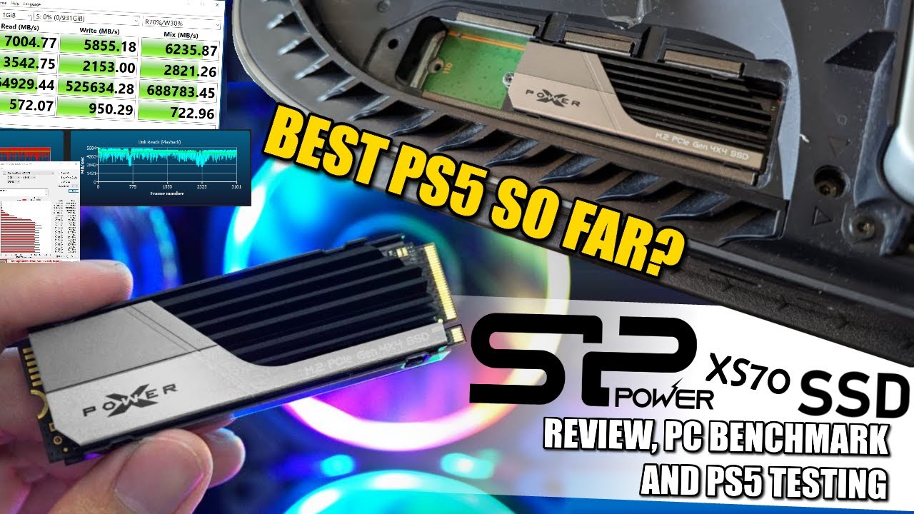 Silicon Power XS70 SSD Review, PC Benchmarks & PS5 Testing