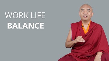Cân bằng giữa công việc và cuộc sống, Với Mingyur Rinpoche