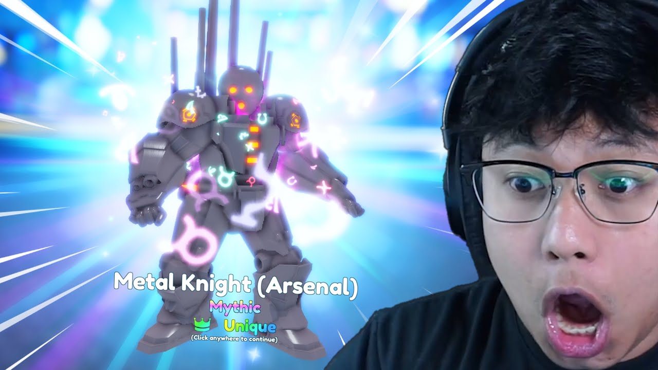 SPENDING $70,000+ ROBUX FOR UNIQUE METAL KNIGHT - Anime Adventures