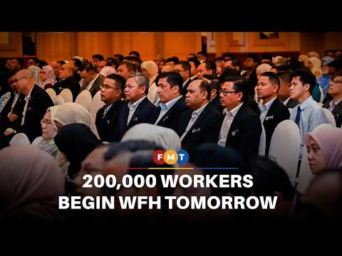 200,000 civil servants to begin WFH tomorrow