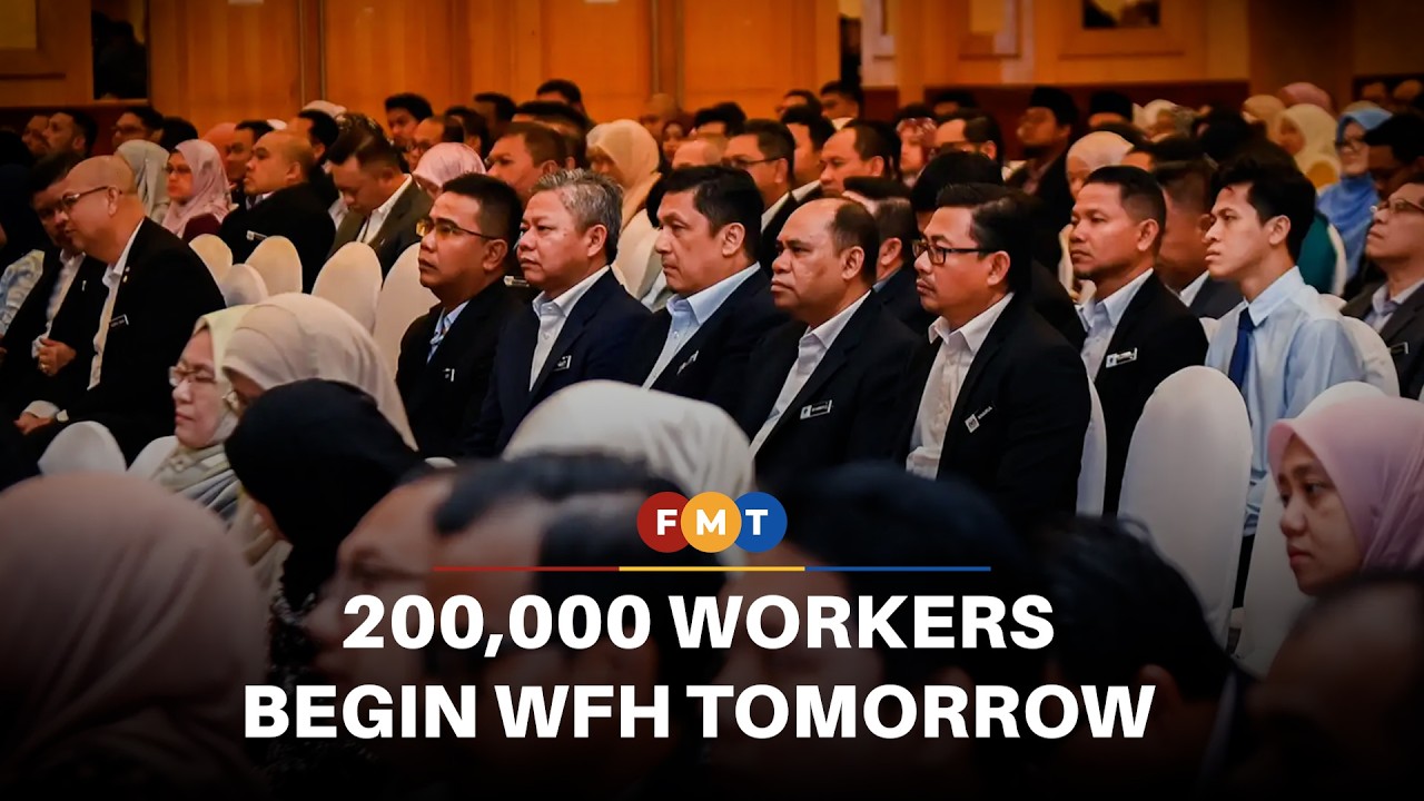200,000 civil servants to begin WFH tomorrow