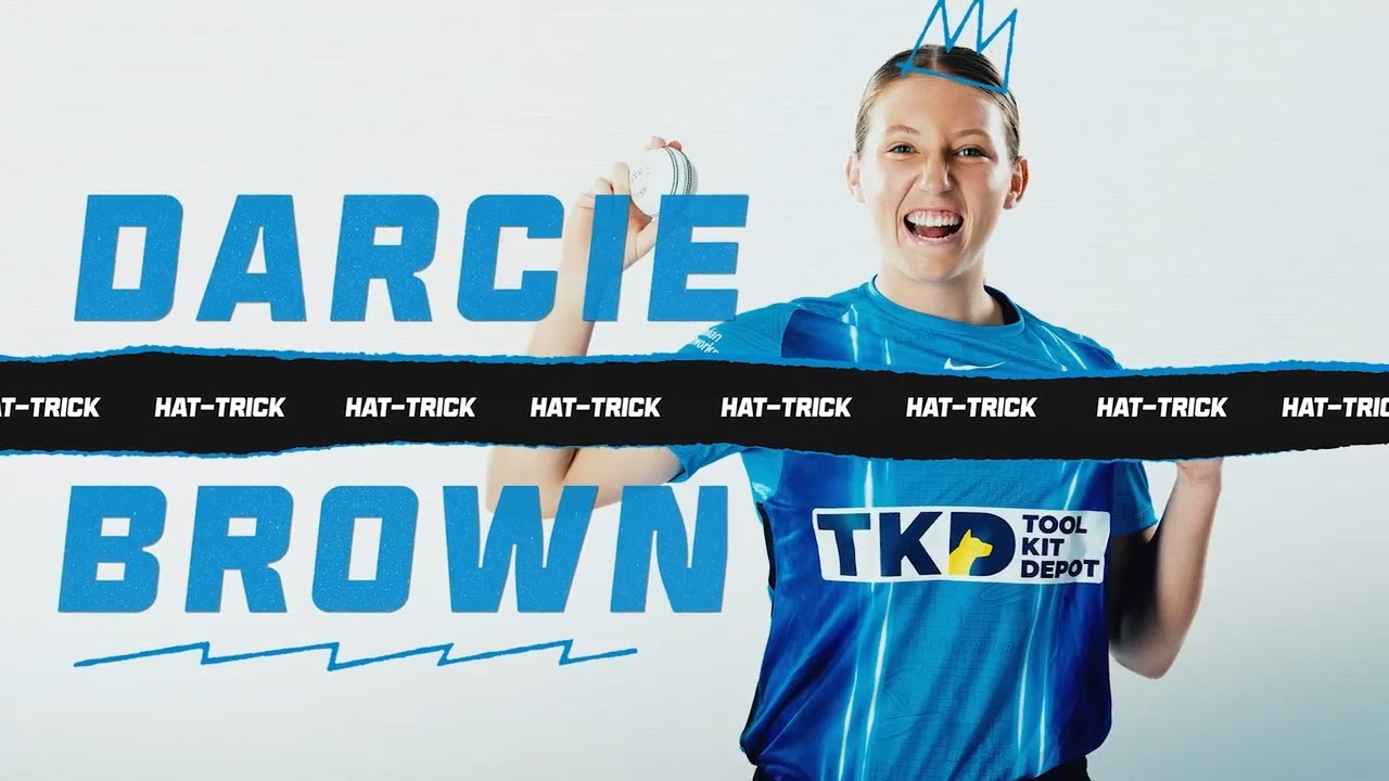 Darcie Brown reflects on “surreal” first ever hat-trick | WBBL|08