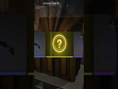 I UNBOXED A GOLD IN BLOXSTRIKE #bloxstrike #roblox #cs2 #gold #knife #cases