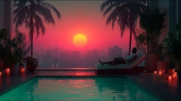 ＢＡＣＫ　ＴＯ　１９８７ [ Synthwave - Retrowave - Dreamwave Mix ] | Melancholy Poolside Sunset