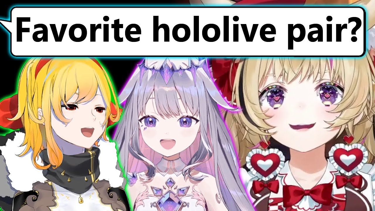 Polka Reveals Her New Favorite Pair In Hololive...