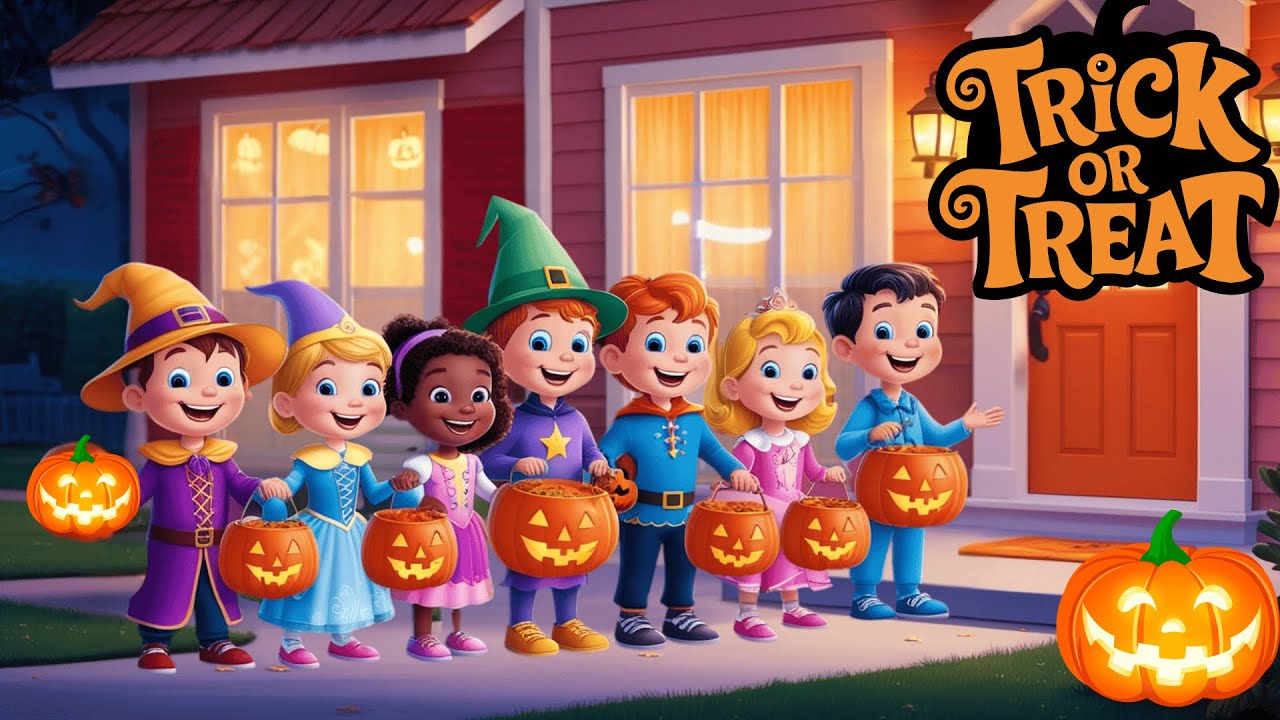 Halloween: Halloween Story for Kids| Trick or treat | Fun and Friendly ...