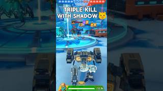 Shadow Storm Rack 8s Triple Kill in just seconds! | Mech Arena #mecharenagameplay #mecharena