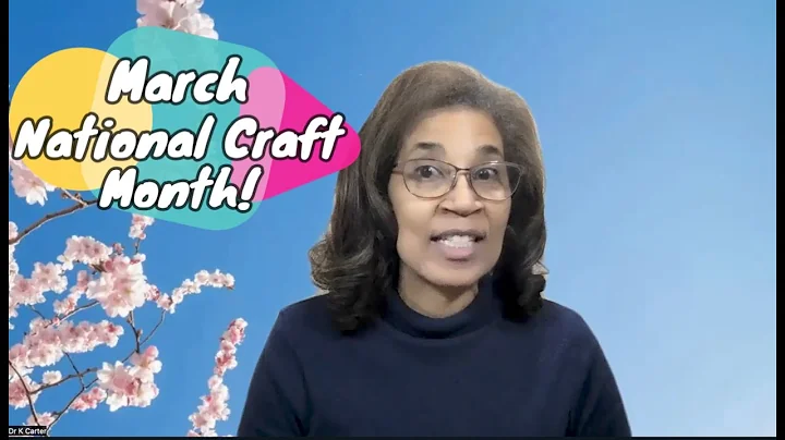National Craft Month Inspirations & Shoutouts Part 1
