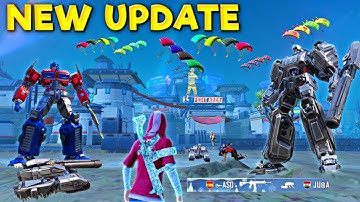 WOW 🤯 MY FIRST GAMEPLAY in TRANSFORMERS MODE😱NEW UPDATE 3.9🔥Pubg Mobile😍ENJOY WATCHING🔥
