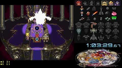 Chrono Trigger Jets of Time SotW (cqncf; Race flags + Chronosanity) 1:37:16; Ocean Route