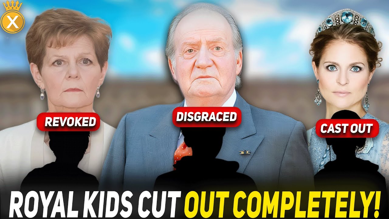 12 членов королевской семьи, чьи дети были лишены возможности наследовать что-либо