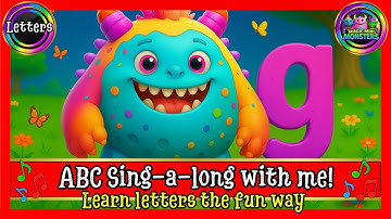 ABC Sing-a-long with me! | ABC Sing-a-longs | Magic Mini Monsters | #MagicMiniMonsters