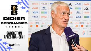 DIDIER DESCHAMPS' JOY after the BLEUS' victory against SENEGAL!