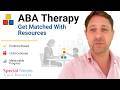 Get Matched With Resources | Special Needs Care Network #abatherapy