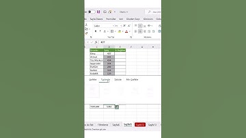 Excel’de verilerin yüzde dağılımını bulmak #excel #meyzileyoutubeshorts #exceldersleri