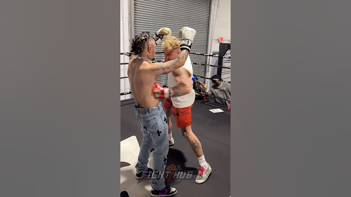 Jake Paul knocks out Lil Pump with liver shot!
