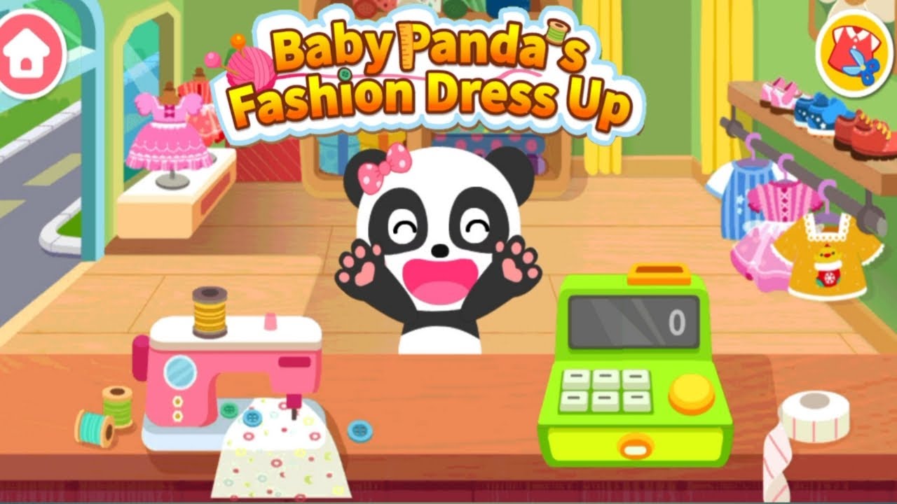 Baby Panda Fashion Dress Up Little Panda Baby Bus Panda Video