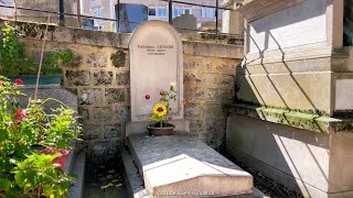 Tombe de Fred CHICHIN des Rita Mitsouko, cimetière de Montmartre, Paris