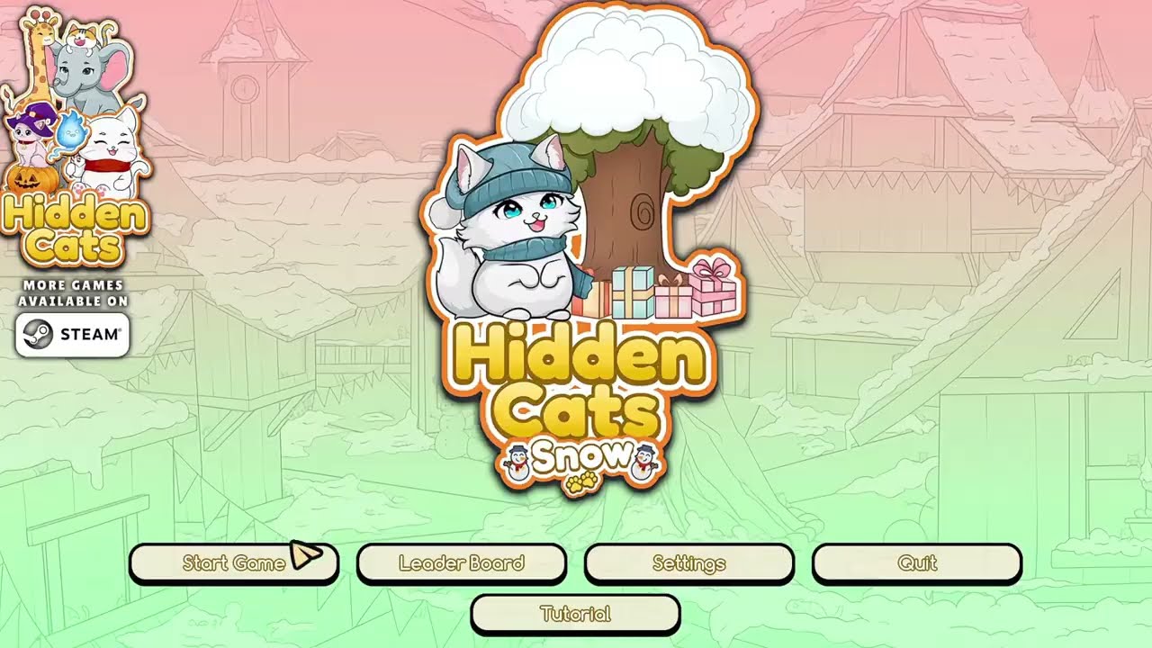 Hidden cats-snow, Game Play