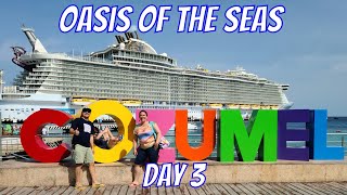 Royal Caribbean's, Oasis Of The Seas, Cozumel , Windjammer Breakfast, Flow Rider and More! Part 1
