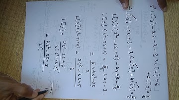 Solution of differential equation using Laplace transform
