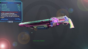 Borderlands The Pre Sequel (BOOMACORN) (O.G. TASTIC GUN)
