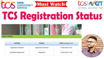 TCS registration Status? What next ? Applied for TCS waiting for email