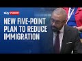 Immigration plan james cleverly sets out robust fivepoint measures
