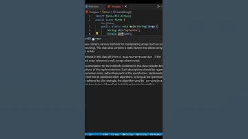 Sort a string in Java | #dsa