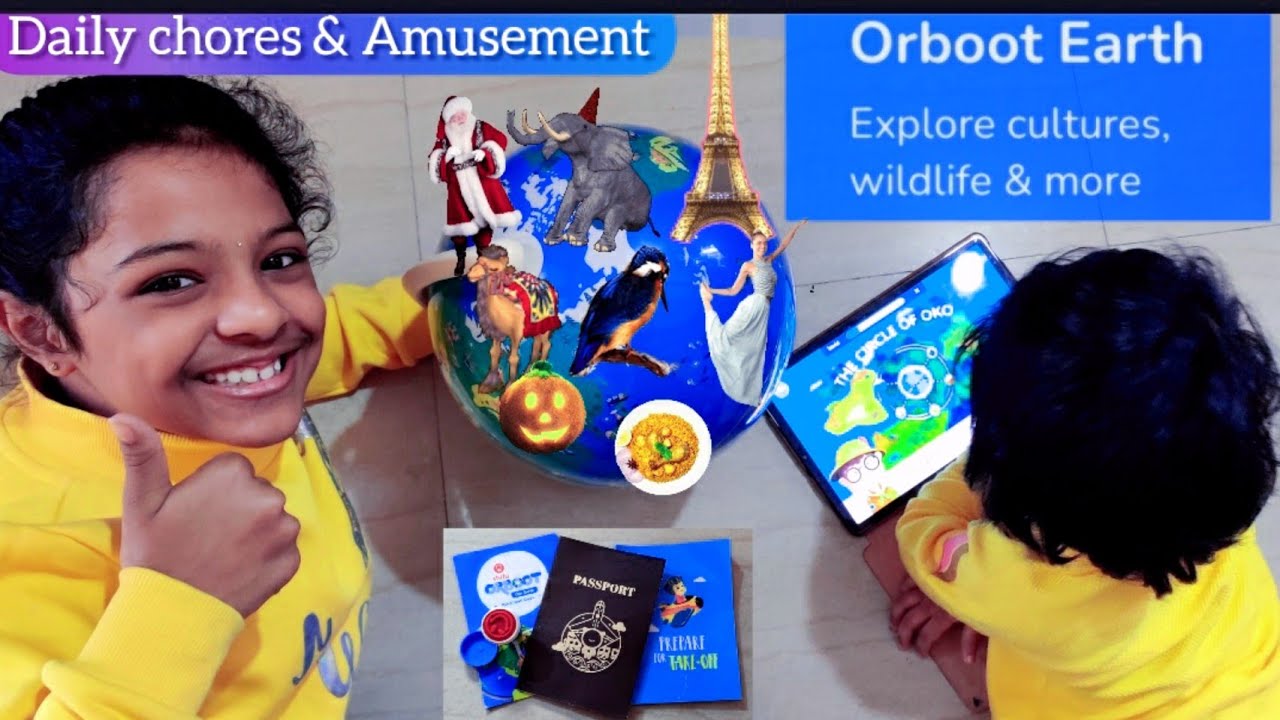 ORboot globe | shifu ORBOOT | Augmented realty globe | world tour