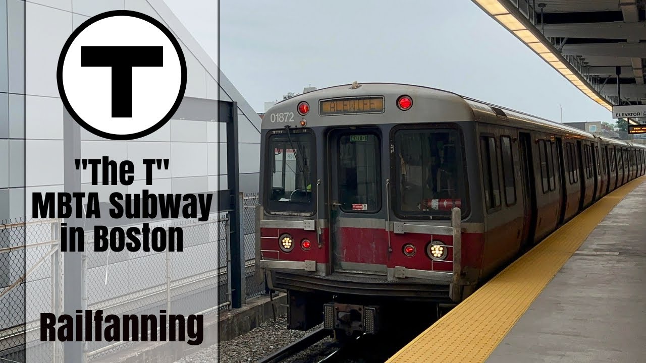 Max Rome Mbta Railfanning “The T”, MBTA Subway around Boston - YouTube