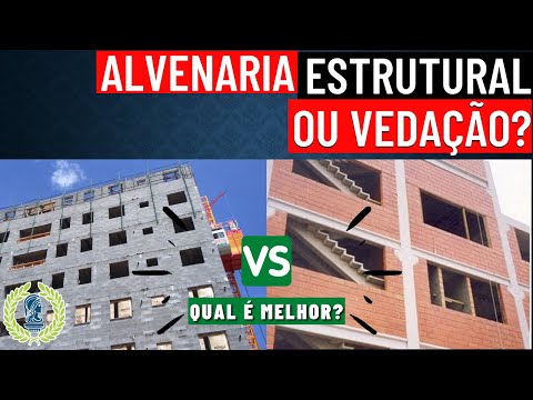 Vídeo: Qual é a diferença entre unidades de alvenaria maciça e oca?