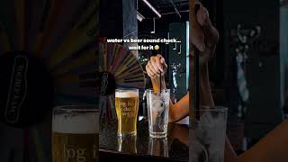 Water ASMR… then beer goes FULL MEME 🍺