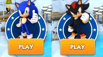 Sonic Dash iPhone Gameplay - SONIC VS SHADOW Ep 3