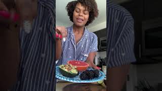 RAW VEGAN BREAKFAST!  1/11 Day 11 of my 20 day Reset first meal in 10 days!!