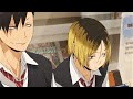 Kuroo and kenma moments haikyuu